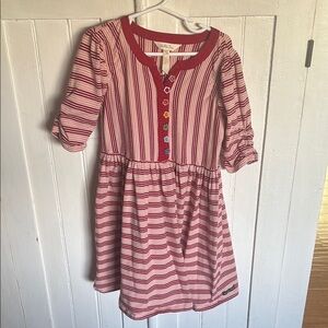 Matilda Jane Pink Pleated Puff Sleeve Sundress